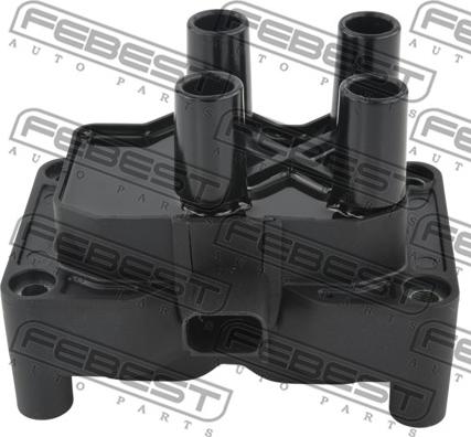 Febest 21640-002 - Bobina de inductie aaoparts.ro