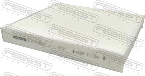 Febest 2343-003 - Filtru, aer habitaclu aaoparts.ro