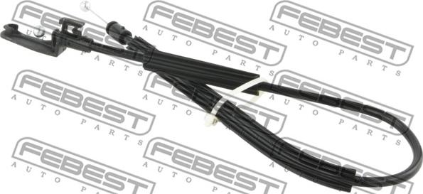 Febest 23101-POL - Cablu, capota motor aaoparts.ro