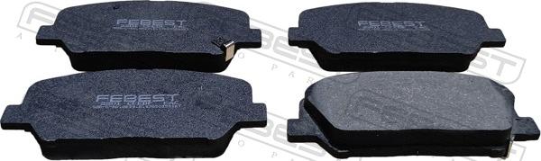 Febest 2201-CEEDF - Set placute frana,frana disc aaoparts.ro