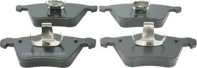 Febest 2701-XC90F - Set placute frana,frana disc aaoparts.ro