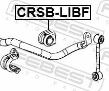 Febest CRSB-LIBF - Cuzinet, stabilizator aaoparts.ro