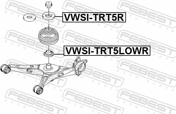 Febest VWSI-TRT5R - Saiba arc aaoparts.ro