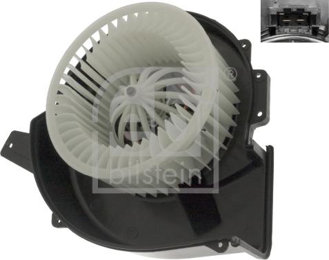 Febi Bilstein 49830 - Ventilator, habitaclu aaoparts.ro