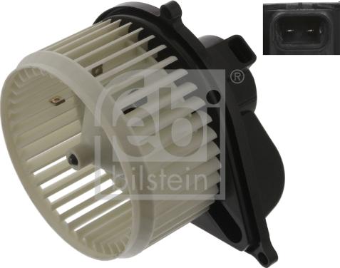 Febi Bilstein 43765 - Ventilator, habitaclu aaoparts.ro