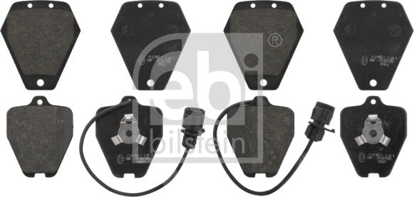 Febi Bilstein 16999 - Set placute frana,frana disc aaoparts.ro