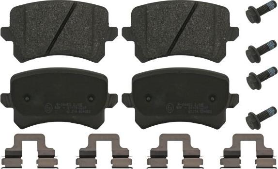 Febi Bilstein 16991 - Set placute frana,frana disc aaoparts.ro