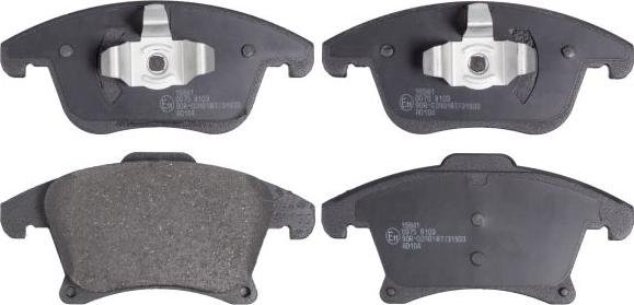 Febi Bilstein 16941 - Set placute frana,frana disc aaoparts.ro