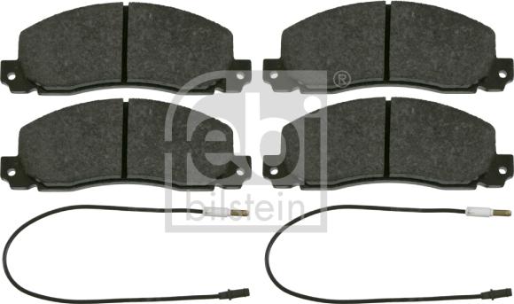 Febi Bilstein 16443 - Set placute frana,frana disc aaoparts.ro