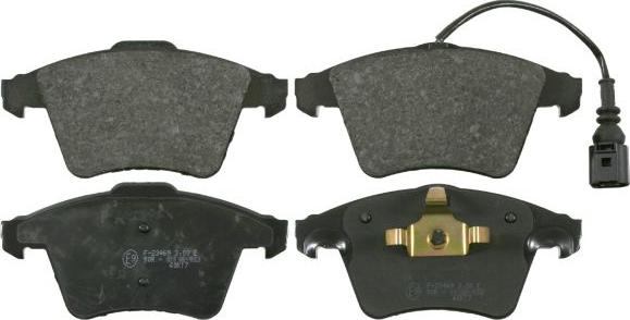 Febi Bilstein 16465 - Set placute frana,frana disc aaoparts.ro