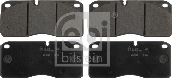 Febi Bilstein 16595 - Set placute frana,frana disc aaoparts.ro