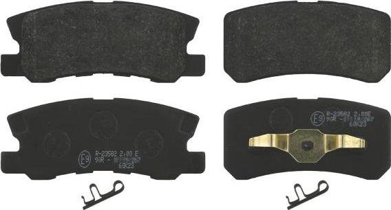 Febi Bilstein 16583 - Set placute frana,frana disc aaoparts.ro
