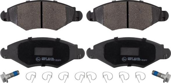 Febi Bilstein 16575 - Set placute frana,frana disc aaoparts.ro