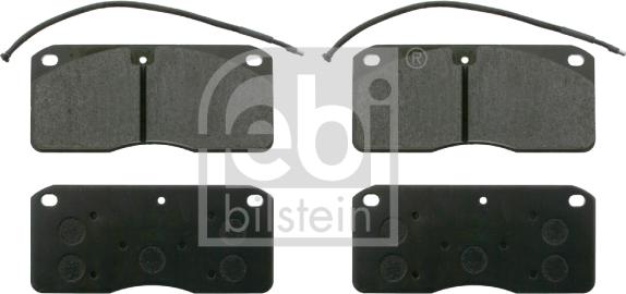 Febi Bilstein 16572 - Set placute frana,frana disc aaoparts.ro