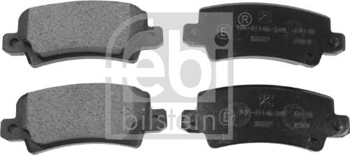 Febi Bilstein 16577 - Set placute frana,frana disc aaoparts.ro