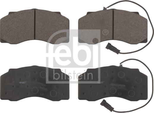 Febi Bilstein 16691 - Set placute frana,frana disc aaoparts.ro