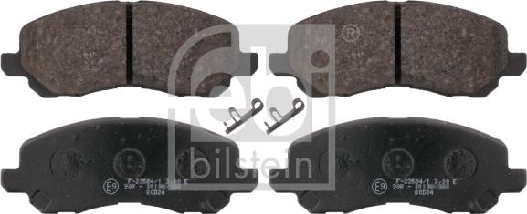 Febi Bilstein 16644 - Set placute frana,frana disc aaoparts.ro