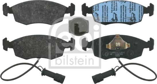 Febi Bilstein 16022 - Set placute frana,frana disc aaoparts.ro