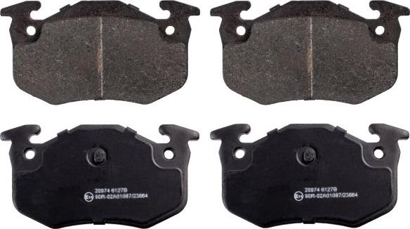 Febi Bilstein 16189 - Set placute frana,frana disc aaoparts.ro