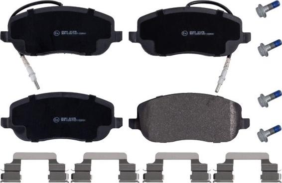 Febi Bilstein 16827 - Set placute frana,frana disc aaoparts.ro