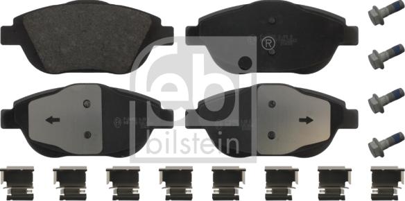 Febi Bilstein 16875 - Set placute frana,frana disc aaoparts.ro