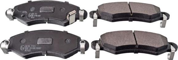 Febi Bilstein 16387 - Set placute frana,frana disc aaoparts.ro