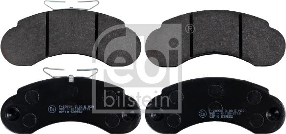 Febi Bilstein 16250 - Set placute frana,frana disc aaoparts.ro