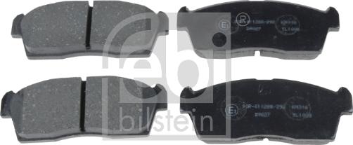 Febi Bilstein 16740 - Set placute frana,frana disc aaoparts.ro