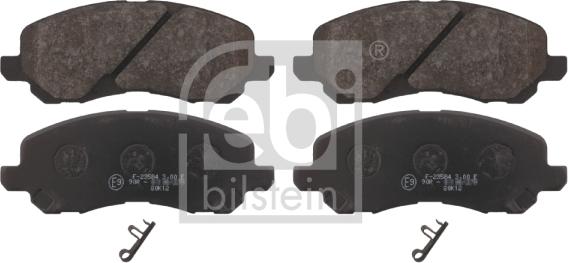 Febi Bilstein 16741 - Set placute frana,frana disc aaoparts.ro