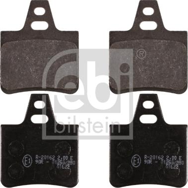 Febi Bilstein 16764 - Set placute frana,frana disc aaoparts.ro