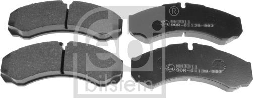 Febi Bilstein 16704 - Set placute frana,frana disc aaoparts.ro