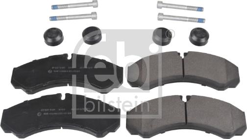 Febi Bilstein 16705 - Set placute frana,frana disc aaoparts.ro