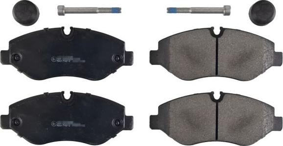Febi Bilstein 16710 - Set placute frana,frana disc aaoparts.ro