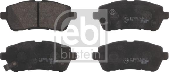 Febi Bilstein 16771 - Set placute frana,frana disc aaoparts.ro