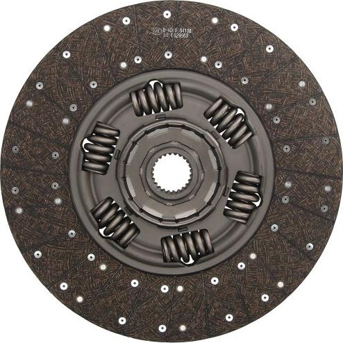 Febi Bilstein 105080 - Disc ambreiaj aaoparts.ro