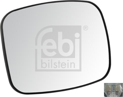 Febi Bilstein 105759 - Sticla oglinda, oglinda unghi indepartat aaoparts.ro
