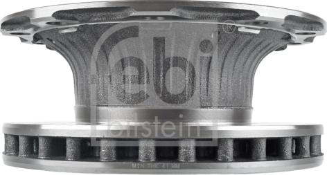 Febi Bilstein 106340 - Disc frana aaoparts.ro