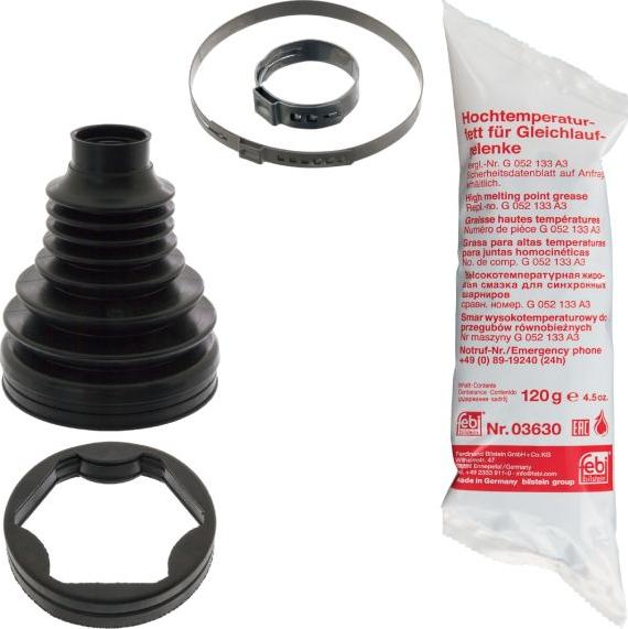 Febi Bilstein 100401 - Burduf cauciuc, articulatie planetara aaoparts.ro
