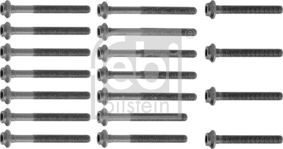 Febi Bilstein 10231 - Set surub, chiulasa aaoparts.ro