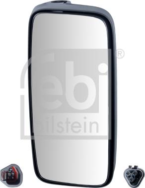Febi Bilstein 107949 - Oglinda exterioara, cabina aaoparts.ro