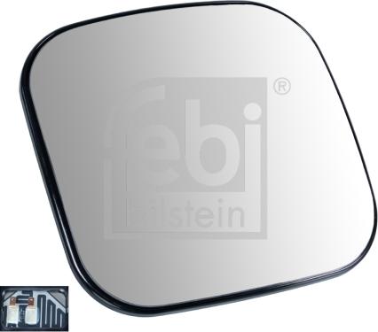 Febi Bilstein 107940 - Sticla oglinda, oglinda unghi indepartat aaoparts.ro