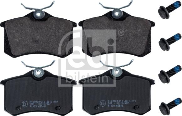 Febi Bilstein 116045 - Set placute frana,frana disc aaoparts.ro
