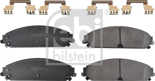 Febi Bilstein 116112 - Set placute frana,frana disc aaoparts.ro