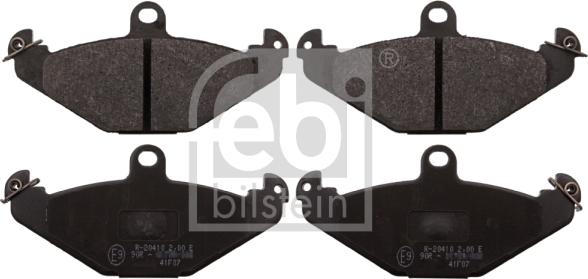 Febi Bilstein 116189 - Set placute frana,frana disc aaoparts.ro