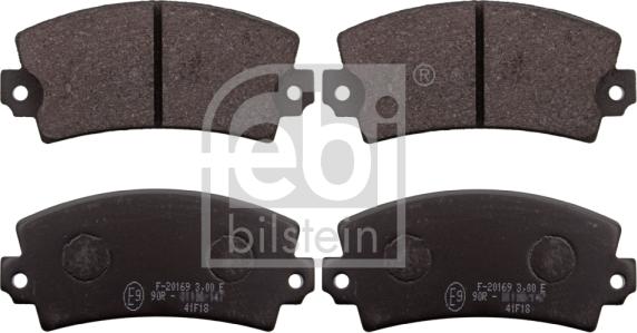 Febi Bilstein 116179 - Set placute frana,frana disc aaoparts.ro
