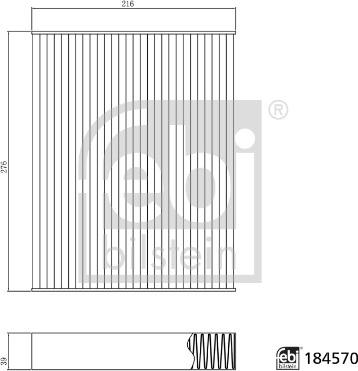 FEBI Bilstein 184570 - Filtru, aer habitaclu aaoparts.ro