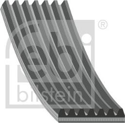 FEBI Bilstein 184866 - Curea transmisie cu caneluri aaoparts.ro