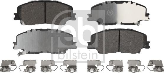 Febi Bilstein 186398 - Set placute frana,frana disc aaoparts.ro