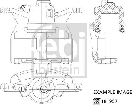 Febi Bilstein 181957 - Etrier frana aaoparts.ro