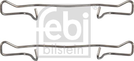 Febi Bilstein 181499 - Set accesorii, placute frana aaoparts.ro